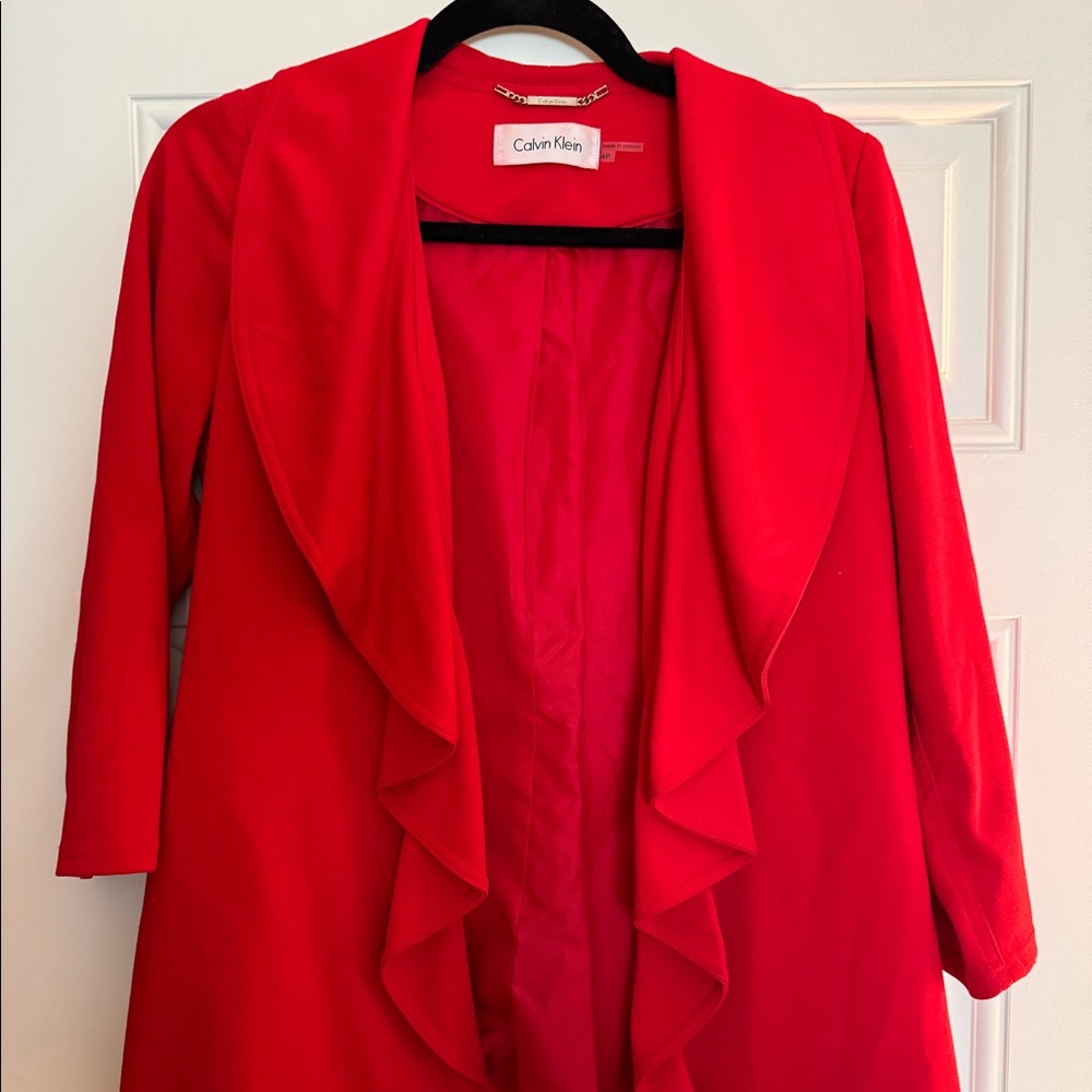 Calvin Klein blazer - red